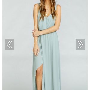 Show Me Your MuMu Kendall Maxi Dress Xl